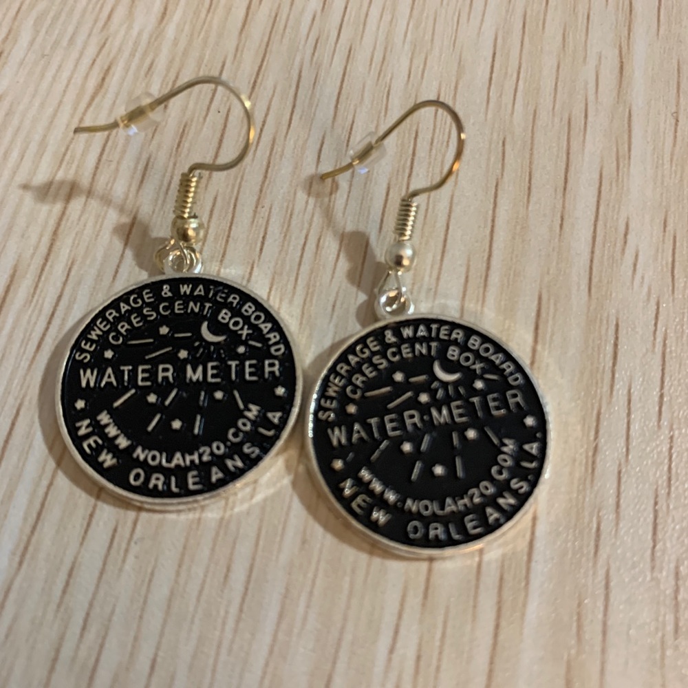 NEW NOLA Water Meter Earrings